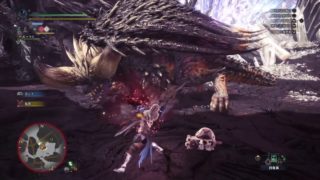 モンスターハンター：ワールド_ネルギガンテ　もこもこ装備　操虫棍