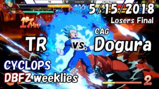 【DBFZ】ドラゴンボールファイターズ対戦会 in CYCLOPS LF TR vs. CAG|どぐら 2018/5/15