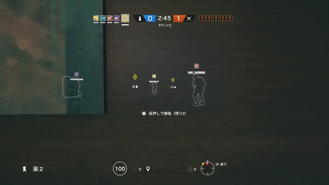 レインボーシックスシージ ランク 撃ち合いはプラチナ 立ち回りはコッパー 実力はブロンズ ＃13