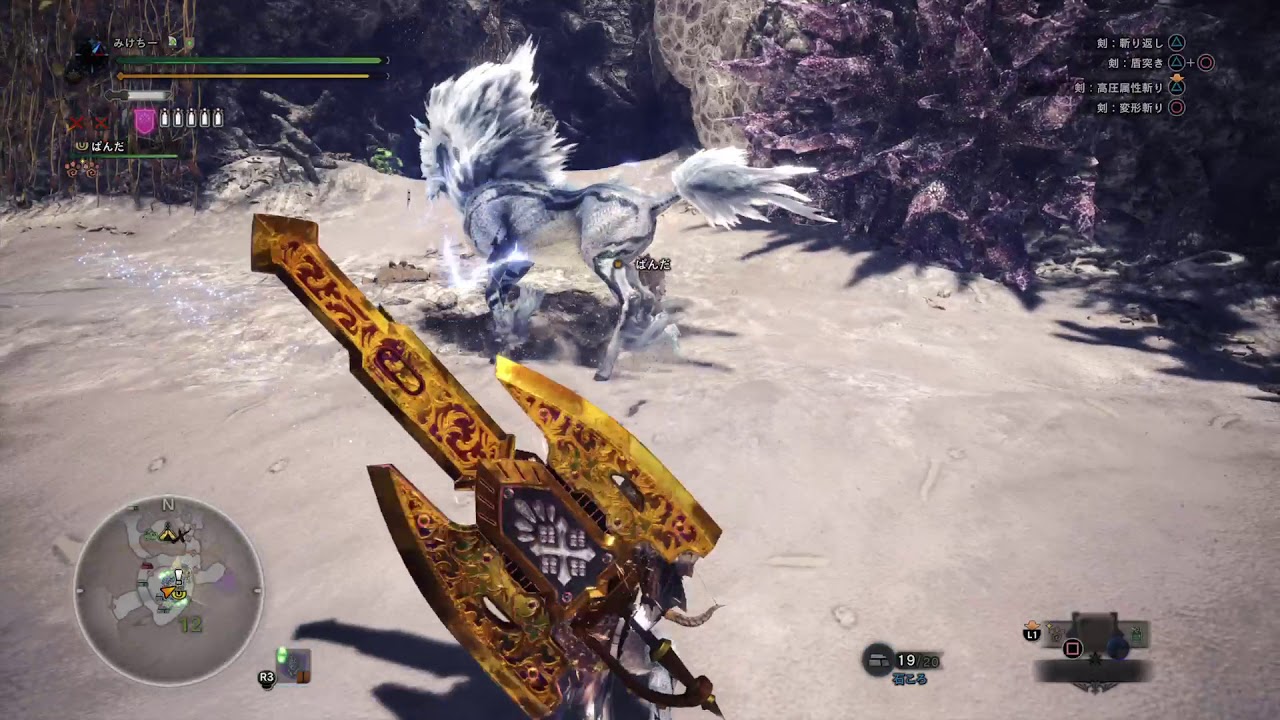 モンスターハンター：ワールド_歴戦キリン　睡爆チャックス