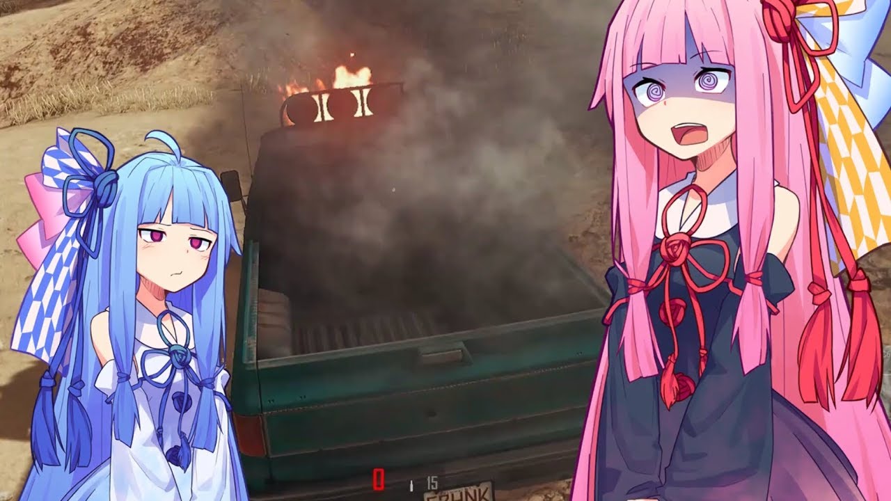 【PUBG】琴葉アンノウンバトルドライブ 怒りのドライブ【VOICEROID実況】