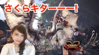 MHW モンハンワールド さくら装備 MONSTER HUNTER