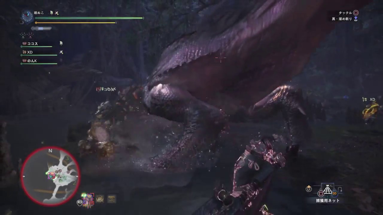 みんなでアンジャナフ狩猟　モンスターハンター：ワールド