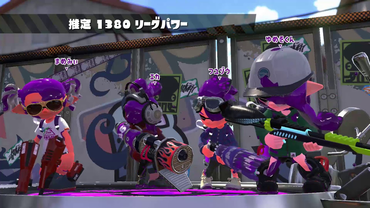 スプラトゥーン２ おとさうん成長記録   リグあさり   2018 05 25 07 57