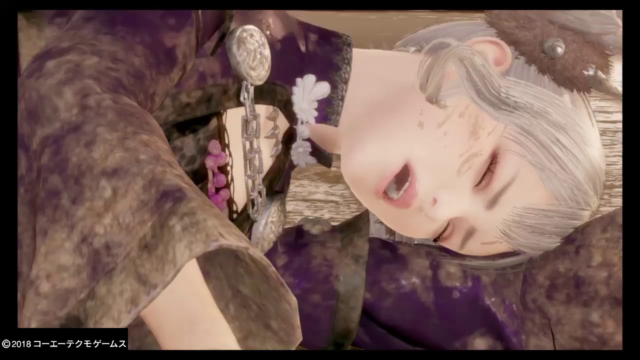 『リョナ』やられて転び、泥まみれ な【董白】（静止画）