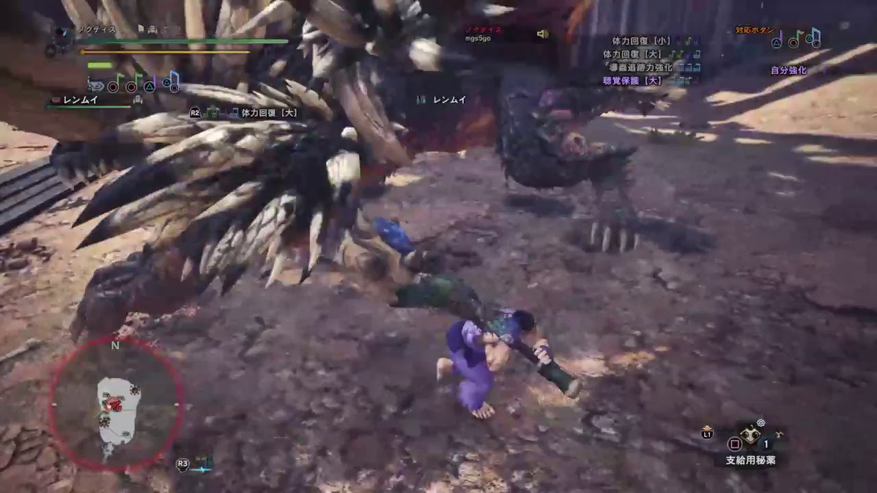 (声あり)モンスターハンターワールド