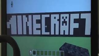 ［マインクラフト]マイクラロゴ作ってみた！