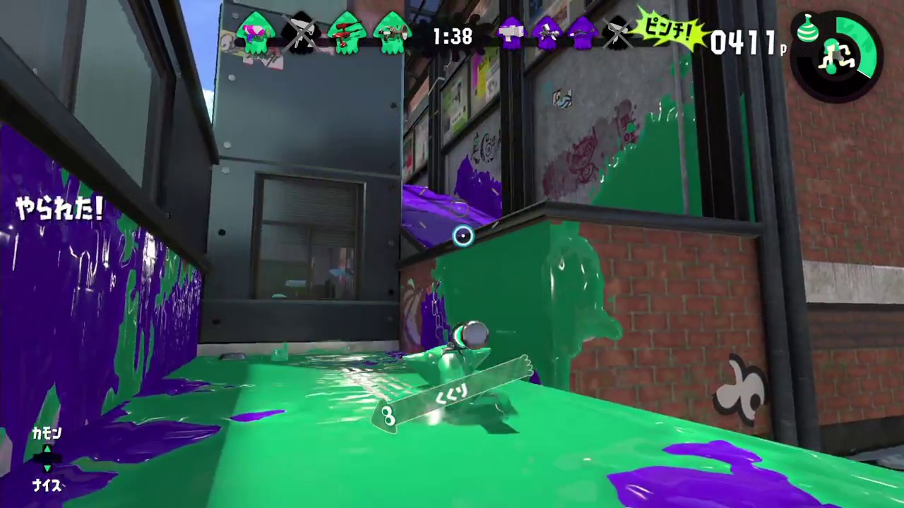 初心者のスプラトゥーン2 ゲームプレイ #3 祝ランク5 (ランク5)