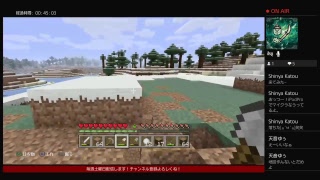 [マインクラフト]ヨルキスと続きからプレイ[画面酔い注意]