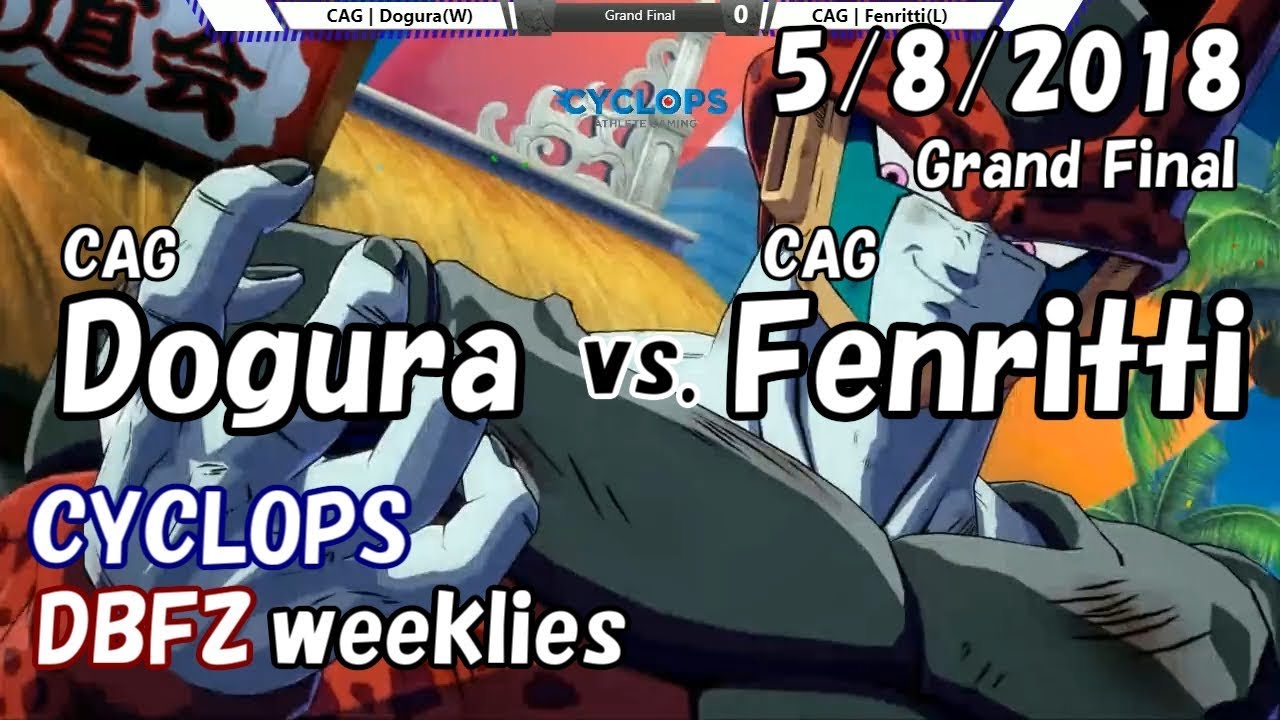 【DBFZ】ドラゴンボールファイターズ対戦会 in CYCLOPS GF CAG|どぐら vs. CAG|フェンリっち 2018/5/8