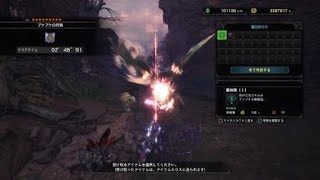 モンスターハンター：ワールド　回復太刀で雑魚TAしてみた！