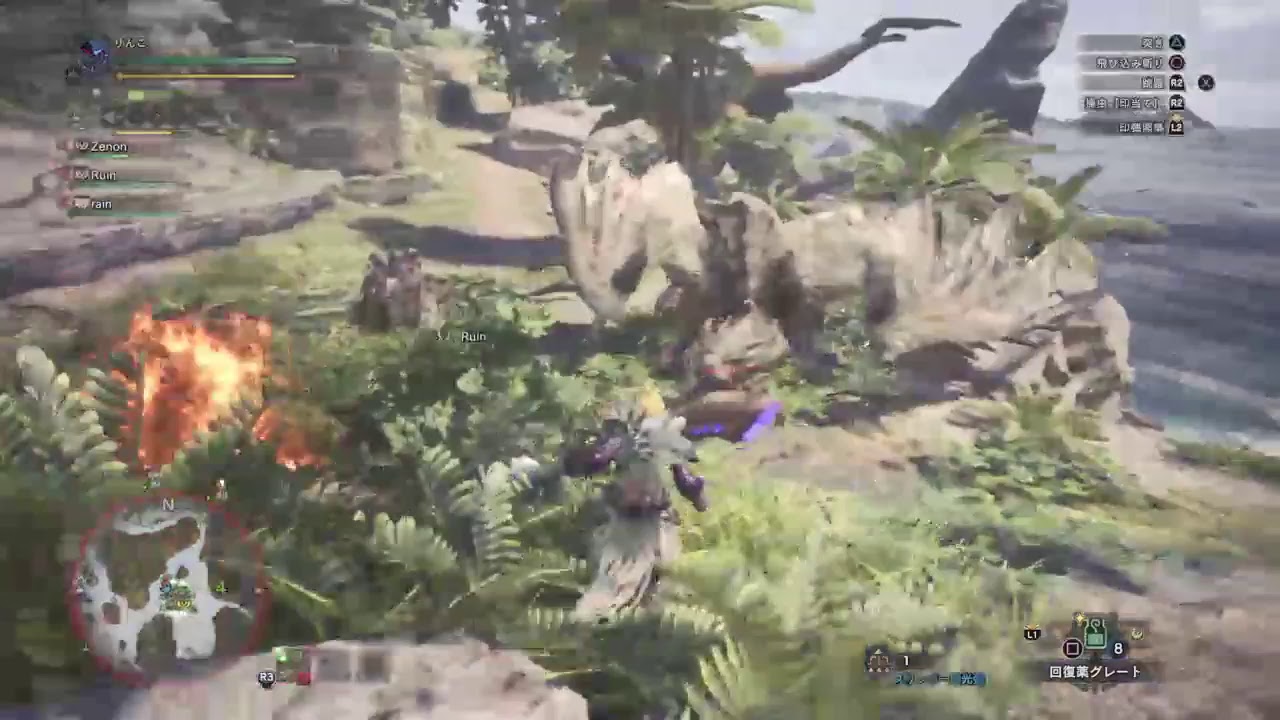 【モンスターハンターワールド】初心者が手伝ったりする【タイピング放送】