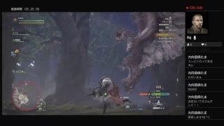 日本兵ps4配信モンスターハンターワールドの巻その3.5