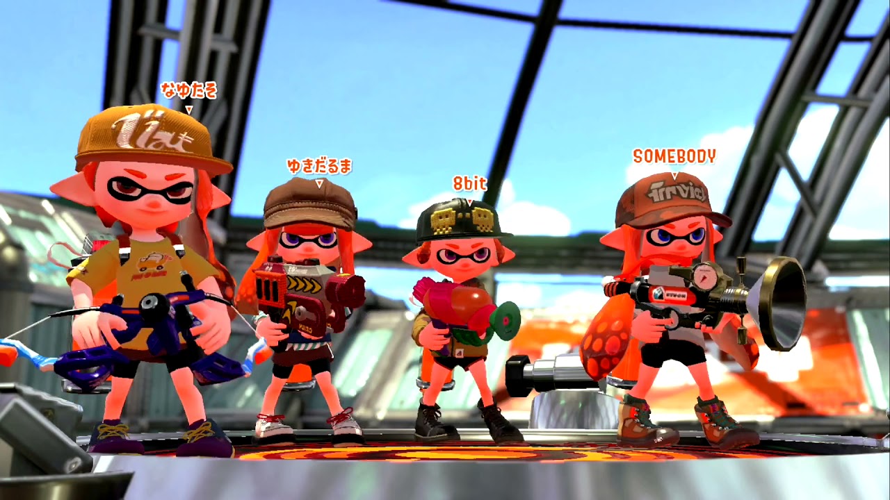 なゆたのスプラトゥーン2 ガチホコチャレンジ