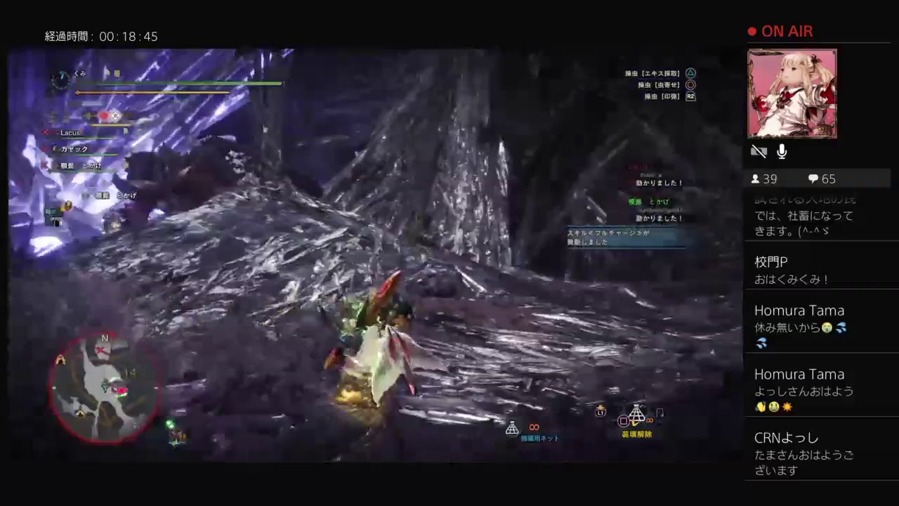 [MHW/HR70]   生放送　超初心者モンスターハンターワールド！その36
