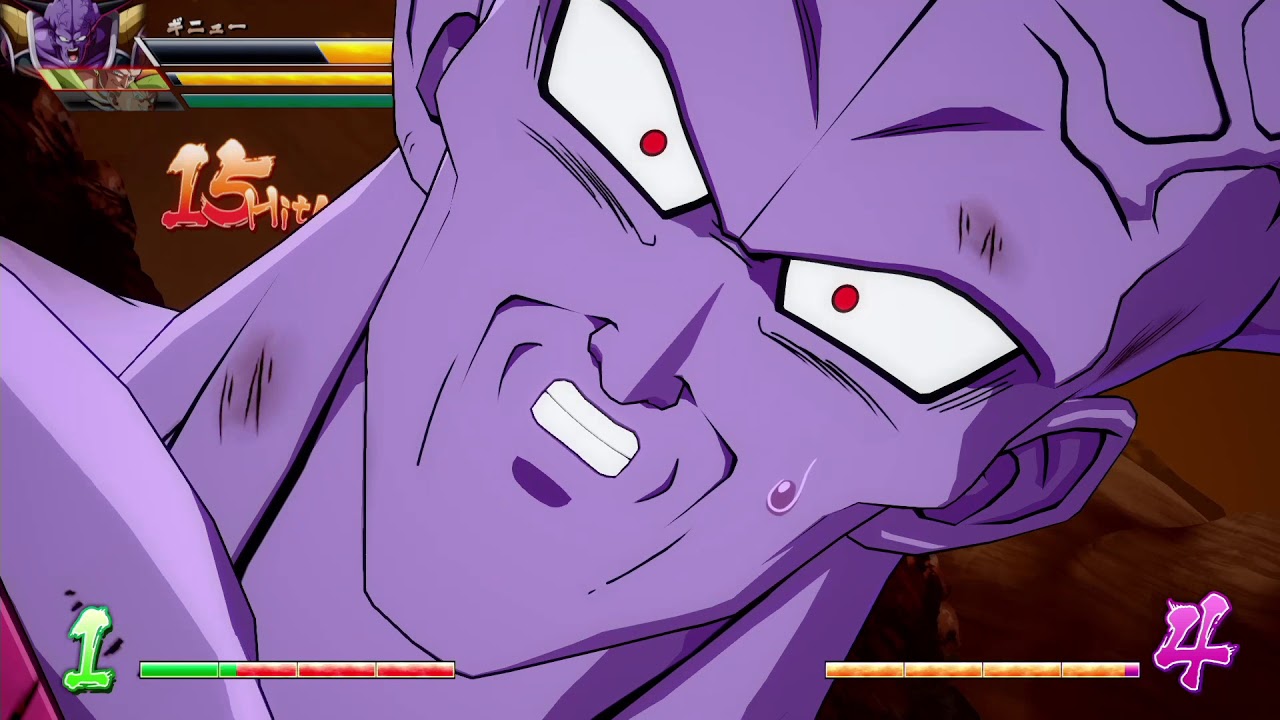 【ドラゴンボール ファイターズ】 トッププレイヤーリプレイ ギニュー 固定 180502