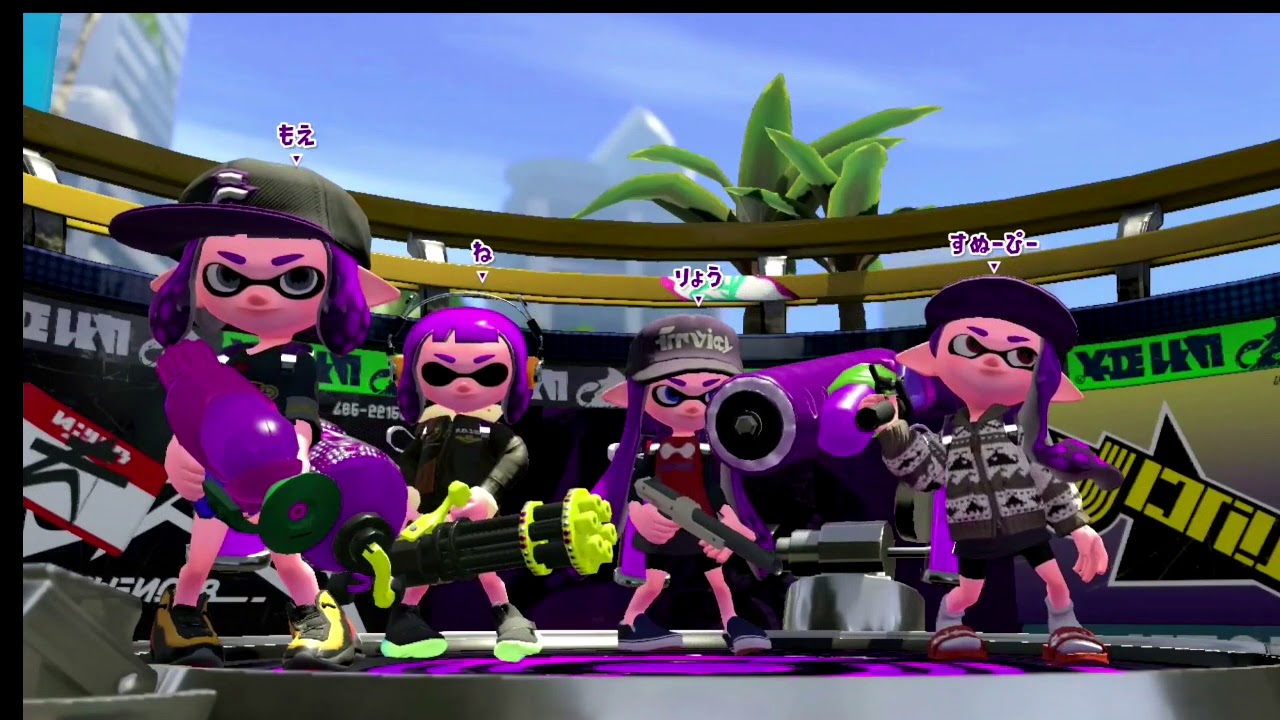 またも録画失敗、カクカクも酷い【スプラトゥーン２】ガチアサリ　5/29