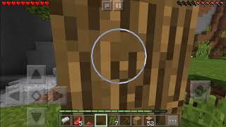 マインクラフト(PE)Part1ベッド作り