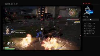 PS4からブロードキャスト　楽進ストーリー　究極