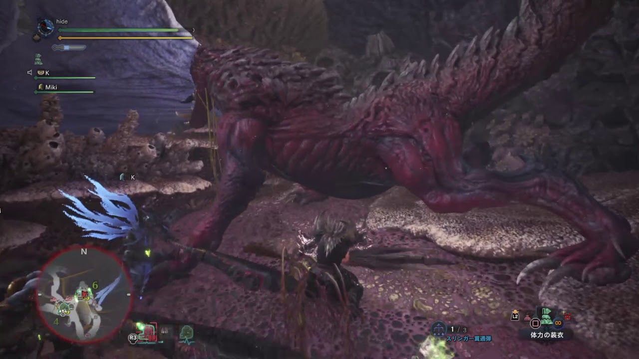 モンスターハンター：ワールド　バグ