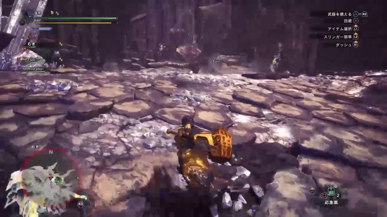 モンスターハンターワールド♪　バンさんとダブル配信だぜぃ♪