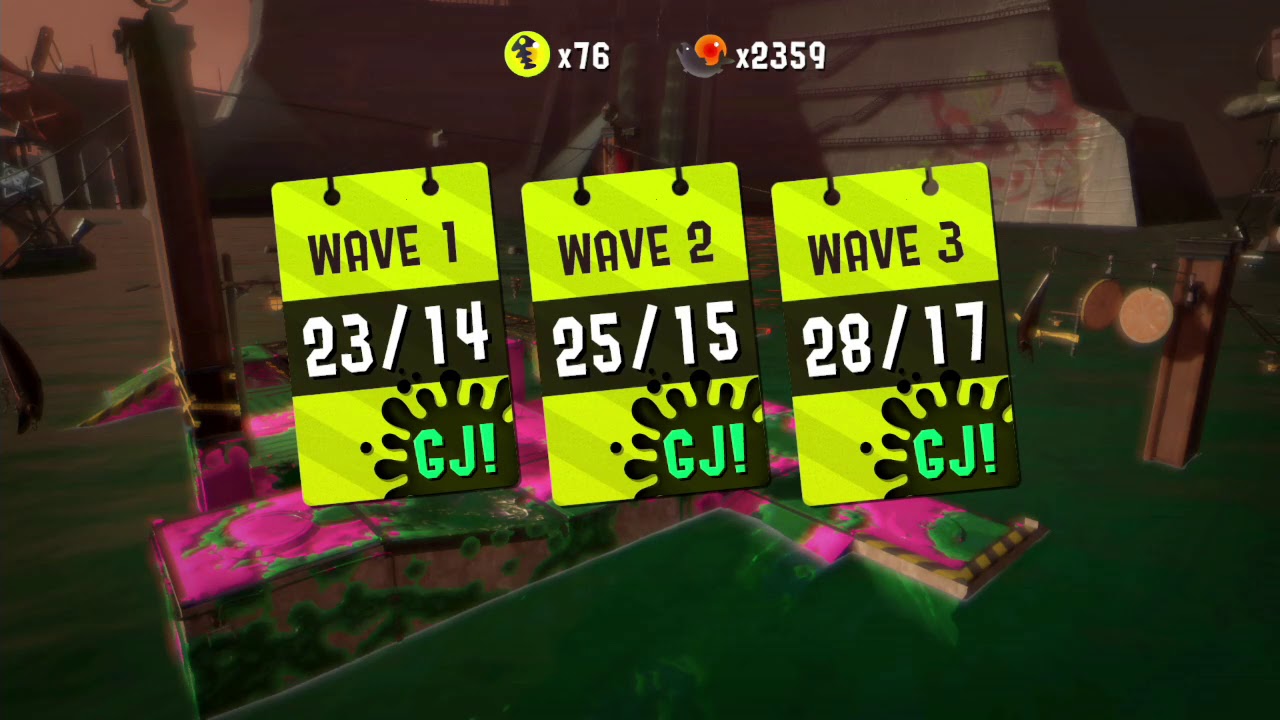 【スプラトゥーン２】しゃけヤる