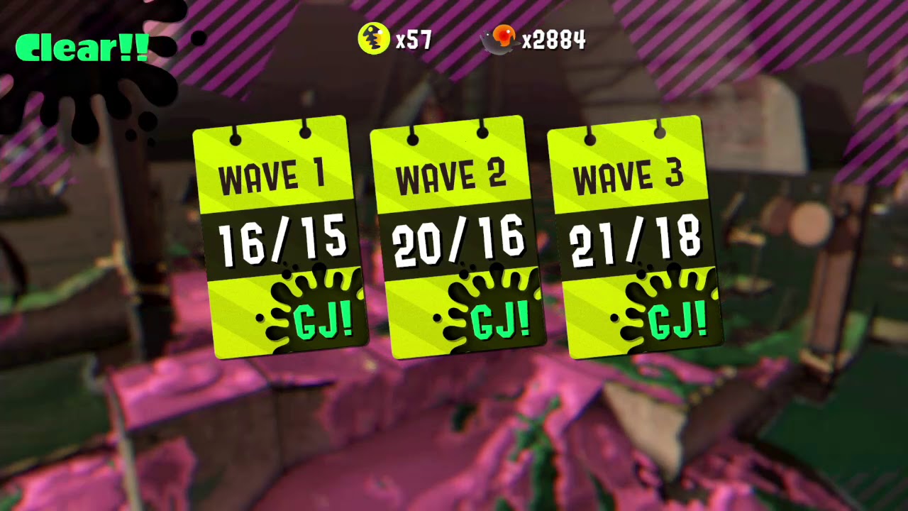 【スプラトゥーン２】しゃけヤる