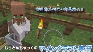 【マインクラフト】#30 なんでこ～なるのっ！  ～ むぅとんちゃっくのマインクラフト実況
