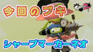 【スプラトゥーン２】シャープマーカーネオ＃６６