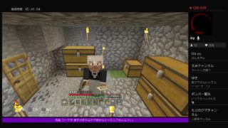 PS4［マインクラフト]おはようございます。デート前に少し