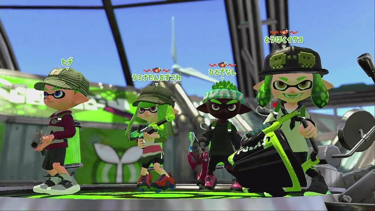 【スプラトゥーン2】ガチ両刀スピナーのガチマッチ＃2【全Xパワー2500】