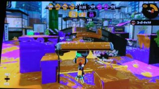 スプラトゥーン２　ダイナモローラー　A　1390　ガチエリア　バッテラストリート