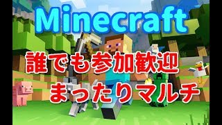 【参加歓迎】マイクラで野球場と遊園地製作【マインクラフト】