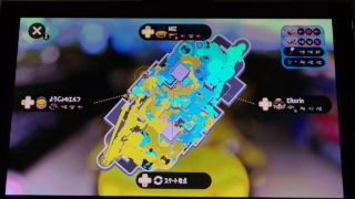 スプラトゥーン２　ロングブラスターカスタム　B+　1410　ガチアサリ　Bバスパーク