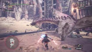 モンスターハンターワールド　本日配信開始。「乱れ桜は春爛漫」に挑戦！！