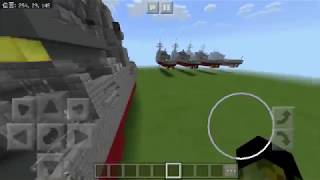 【マインクラフトpe軍事部】対潜VLS試射