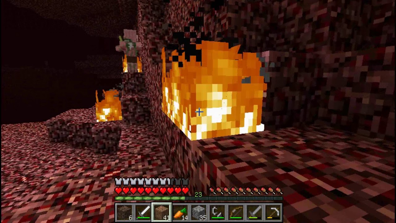 【マインクラフト】地獄に行ってみた【Minecraft】