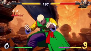 【ドラゴンボール ファイターズ】 トッププレイヤーリプレイ 天津飯 固定 180507