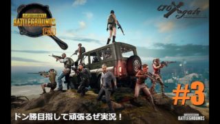 S2 #3【PLAYERUNKNOWN'S BATTLEGROUNDS】ドン勝目指して頑張るぜ実況！【PUBG】【TPS】