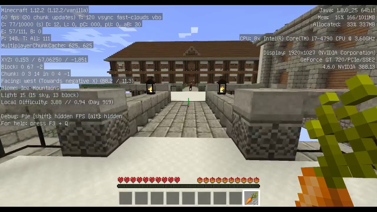 【マインクラフト】 鉄集め スカイブロック#53　その２