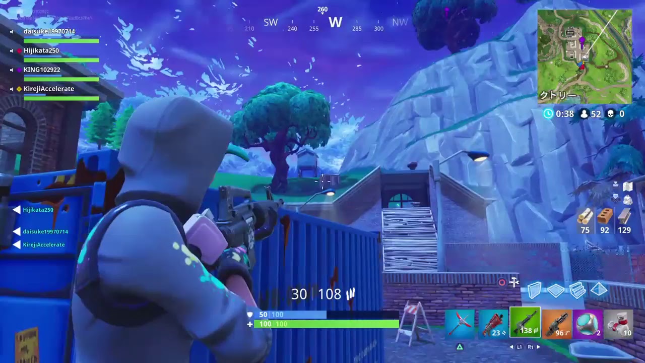 [女性実況]マインクラフトとPUBG合体したやつフォートナイト初心者プレイ[初見歓迎]