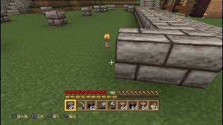 ［マインクラフト］PS4 版　初心者実況　＃12　「二階建ての家を作ってみた　1」