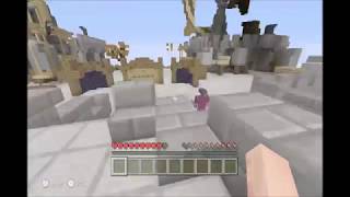 【マインクラフト】配布ワールドでアスレチックしたよ　どんどん4マスジャンプが増えていく