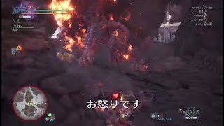 [MHW]モンスターハンターワールド テオと散歩がてらに調査クエ回収