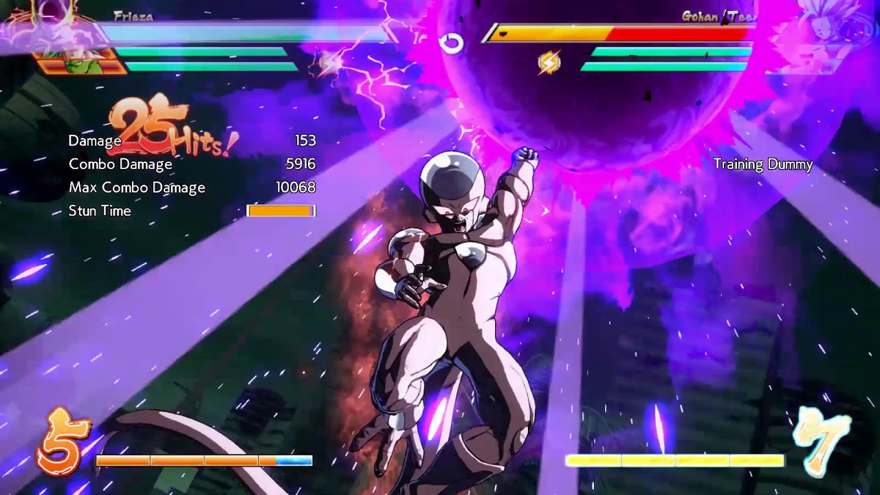 【DBFZ】フリーザ008【ドラゴンボールファイターズ】100% combo