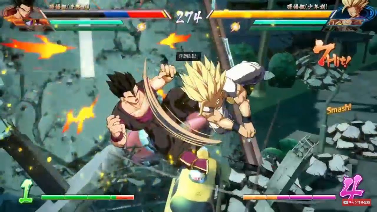 [ドラゴンボールファイターズ] 元世界1位 青年悟飯にスタメン変更するも..... [DBFZ]