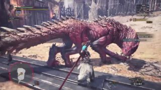 ［モンスターハンターワールド］ロックマンのコラボクエスト「ラッシュ大騒動！！？」で敵を蹴散らすぜぃ！