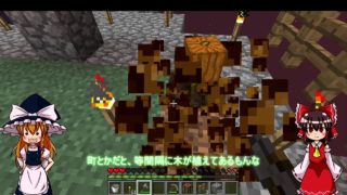 【Minecraft】素人ゆっくりのハチャメチャ！マインクラフト