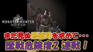 [視聴者参加型生放送]短縮珠を求めて歴戦危険度2 連戦！[モンスターハンターワールド MHW]