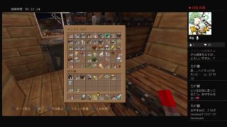 PS4 マインクラフト垂れ流し